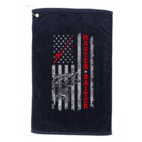 Master Baiter For Funny Fishings For Fisherman Golf Towel