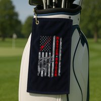 Master Baiter For Funny Fishings For Fisherman Golf Towel