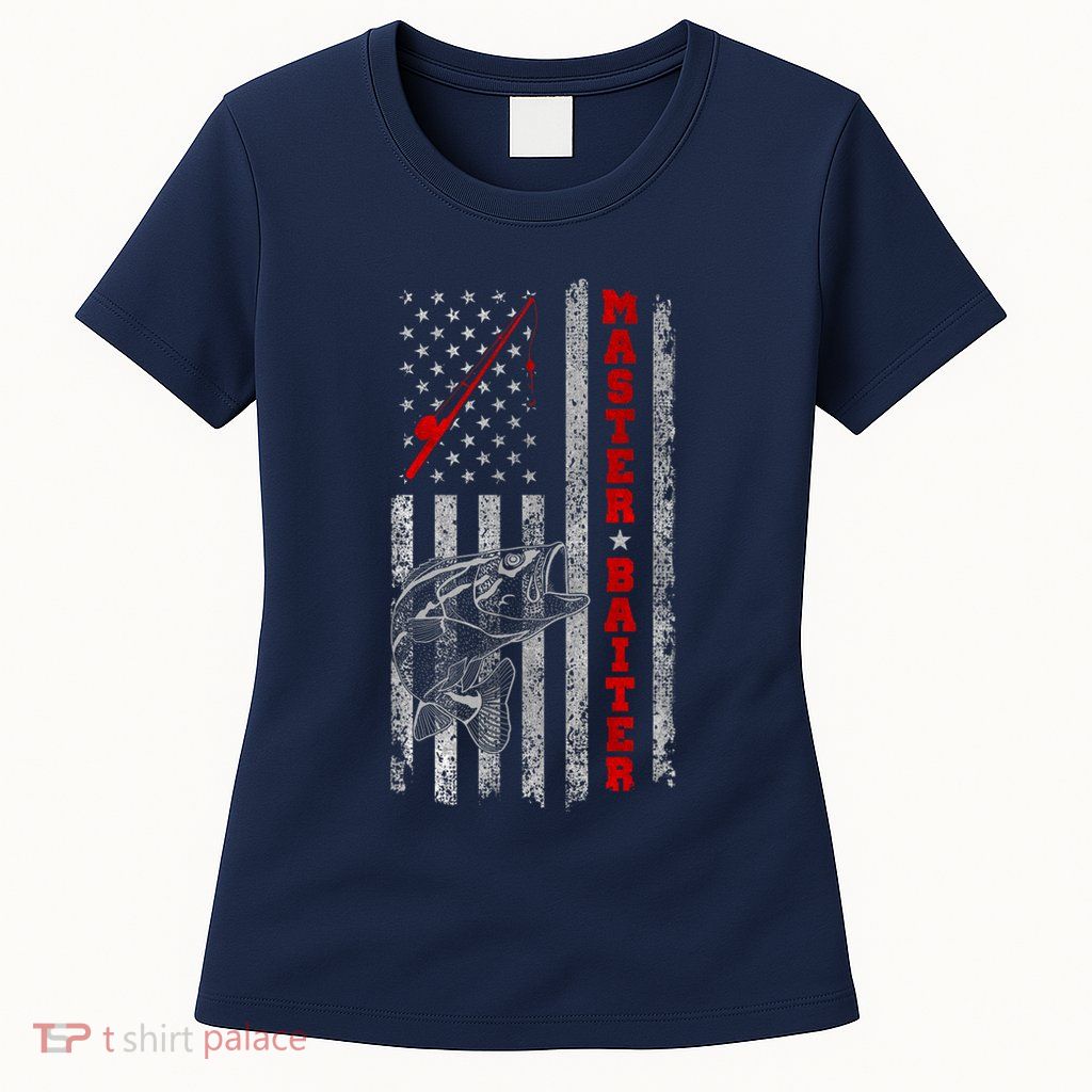 Master Baiter For Funny Fishings For Fisherman Womens T-Shirt