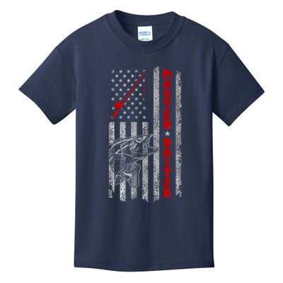 Master Baiter For Funny Fishings For Fisherman Kids T-Shirt