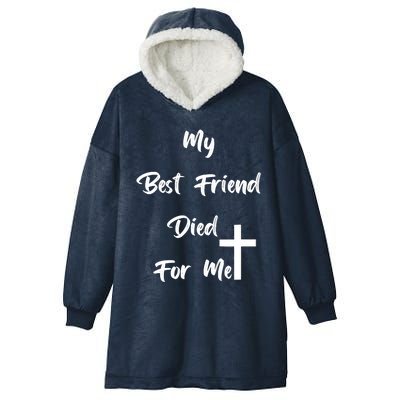 My Best Friend Hooded Wearable Blanket