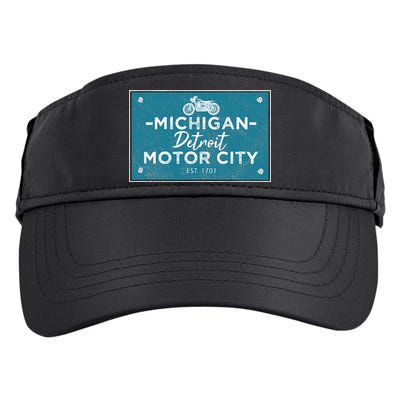 Michigan Biker For Detroit Motorcycle Adult Drive Performance Visor