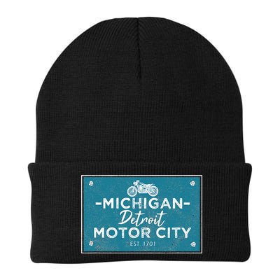 Michigan Biker For Detroit Motorcycle Beanie