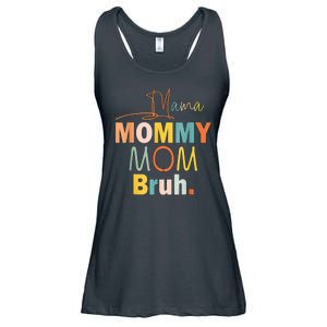 Mommy Bruh Funny Quote Gift Ladies Essential Flowy Tank