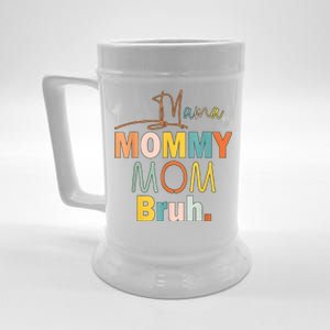 Mommy Bruh Funny Quote Gift Beer Stein