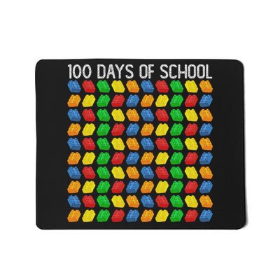 Master Builder Funny Building Blocks 100 Days Of School Mousepad