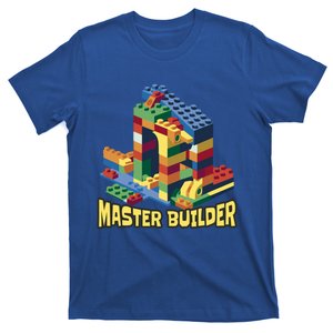 Master Builder Funny Building Blocks Toys Gift T-Shirt