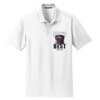 Mans Best Friend Bulldog Funny Dog Lover Dry Zone Grid Polo