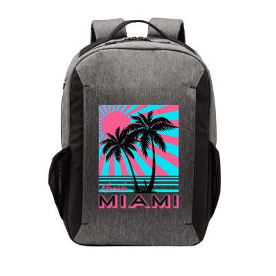 Miami Beach Florida Miami Palm Trees Vector Backpack