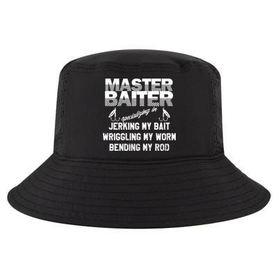 Master Baiter Funny Fishermans Skills List Gift Cool Comfort Performance Bucket Hat