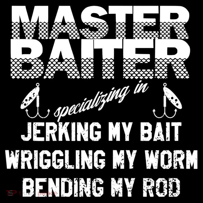 Master Baiter Funny Fishermans Skills List Gift Magnet