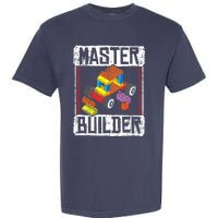 Master Builder For A Builder Block Building Blocks Bricks Garment-Dyed Heavyweight T-Shirt