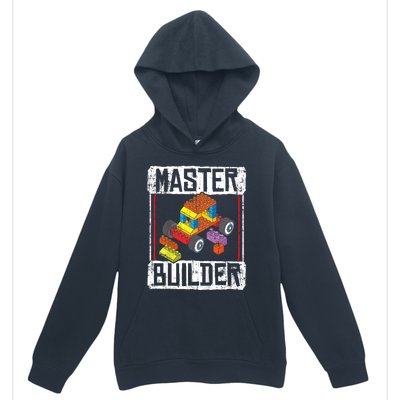 Master Builder For A Builder Block Building Blocks Bricks Urban Pullover Hoodie