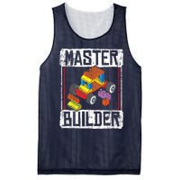 Master Builder For A Builder Block Building Blocks Bricks Mesh Reversible Basketball Jersey Tank