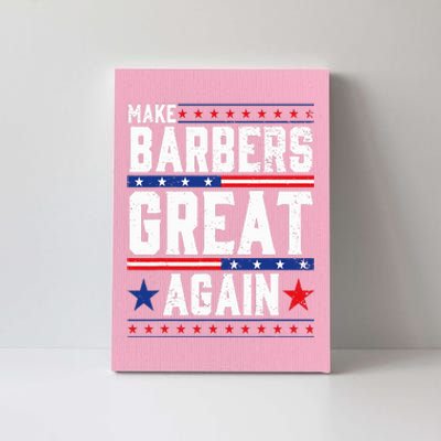 Make Barbers Great Again Barbers For Trump 2024 Canvas