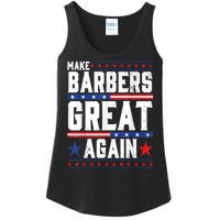 Make Barbers Great Again | Barbers For Trump 2024 Ladies Essential Tank