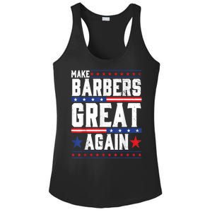 Make Barbers Great Again | Barbers For Trump 2024 Ladies PosiCharge Competitor Racerback Tank