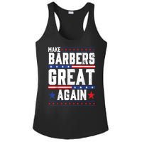 Make Barbers Great Again | Barbers For Trump 2024 Ladies PosiCharge Competitor Racerback Tank