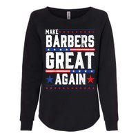 Make Barbers Great Again | Barbers For Trump 2024 Womens California Wash Sweatshirt