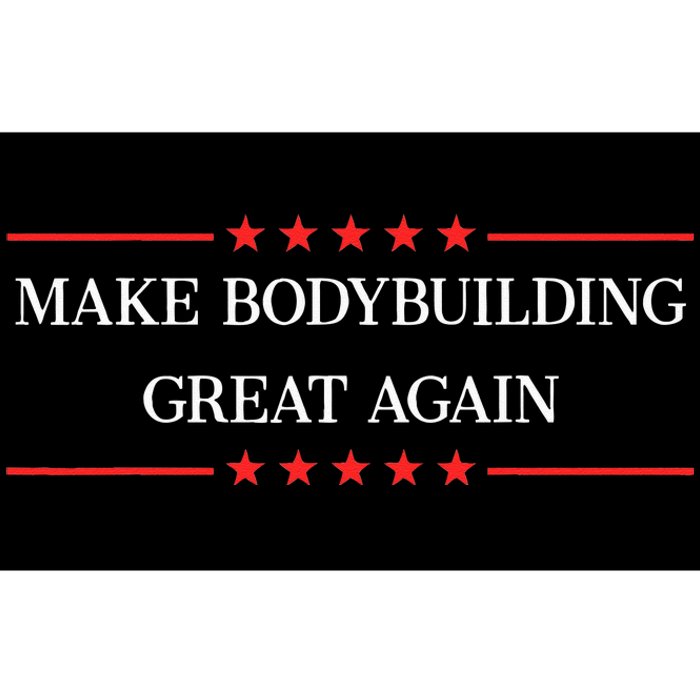 Make Bodybuilding Great Again Funny Bodybuilder Gift Bumper Sticker