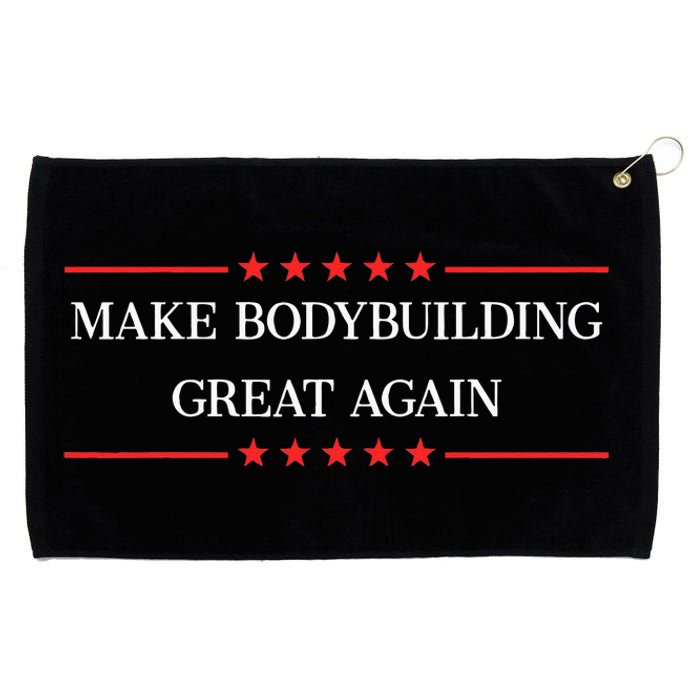 Make Bodybuilding Great Again Funny Bodybuilder Gift Grommeted Golf Towel