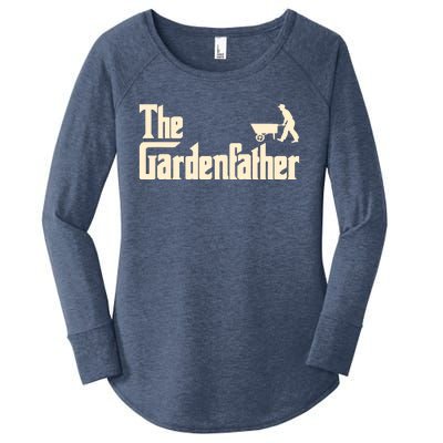 Men Best Gardening Father Gifts The Gardenfather Men Tee Women's Perfect Tri Tunic Long Sleeve Shirt