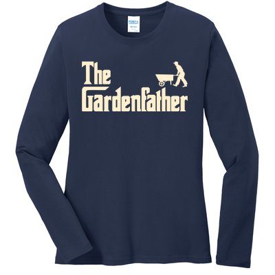 Men Best Gardening Father Gifts The Gardenfather Men Tee Ladies Long Sleeve Shirt