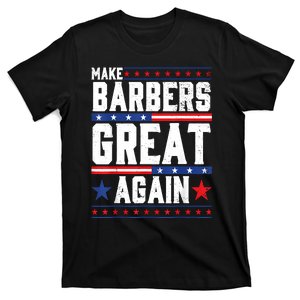 Make Barbers Great Again Barbers For Trump 2024 T-Shirt