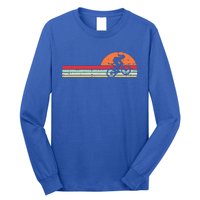 Mountain Bike Girl Retro Cycling Bicycle Rider Long Sleeve Shirt