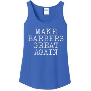 Make Barbers Great Again Ladies Essential Tank