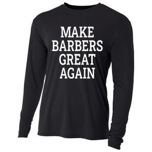 Make Barbers Great Again Cooling Performance Long Sleeve Crew