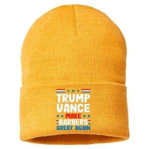 Make Barbers Great Again Barbers Sustainable Knit Beanie