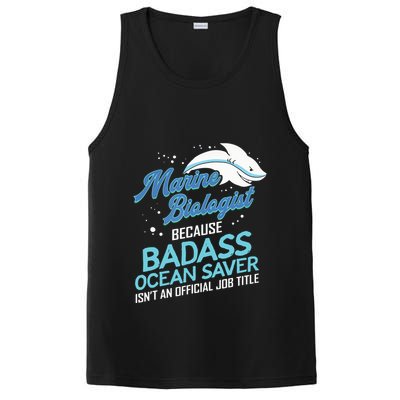 Marine Biologist Gift Marine Biology Ocean Scientist Shark PosiCharge Competitor Tank