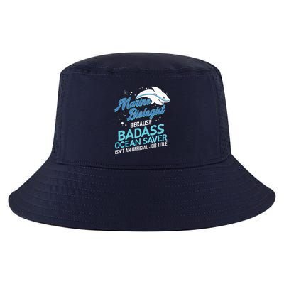 Marine Biologist Gift Marine Biology Ocean Scientist Shark Cool Comfort Performance Bucket Hat