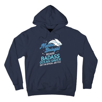 Marine Biologist Gift Marine Biology Ocean Scientist Shark Hoodie