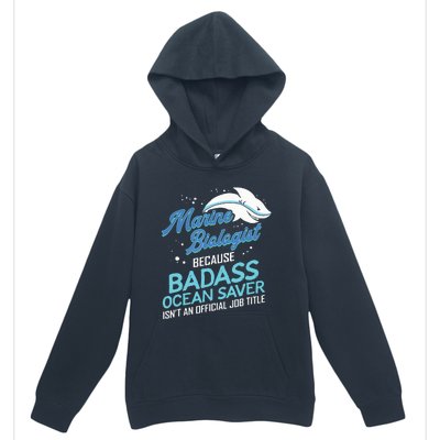 Marine Biologist Gift Marine Biology Ocean Scientist Shark Urban Pullover Hoodie