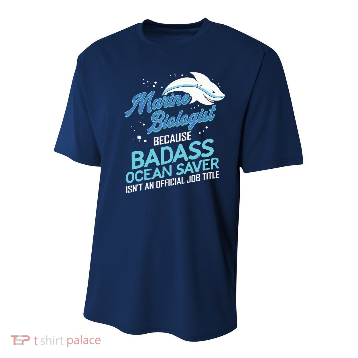Marine Biologist Gift Marine Biology Ocean Scientist Shark Youth Performance Sprint T-Shirt