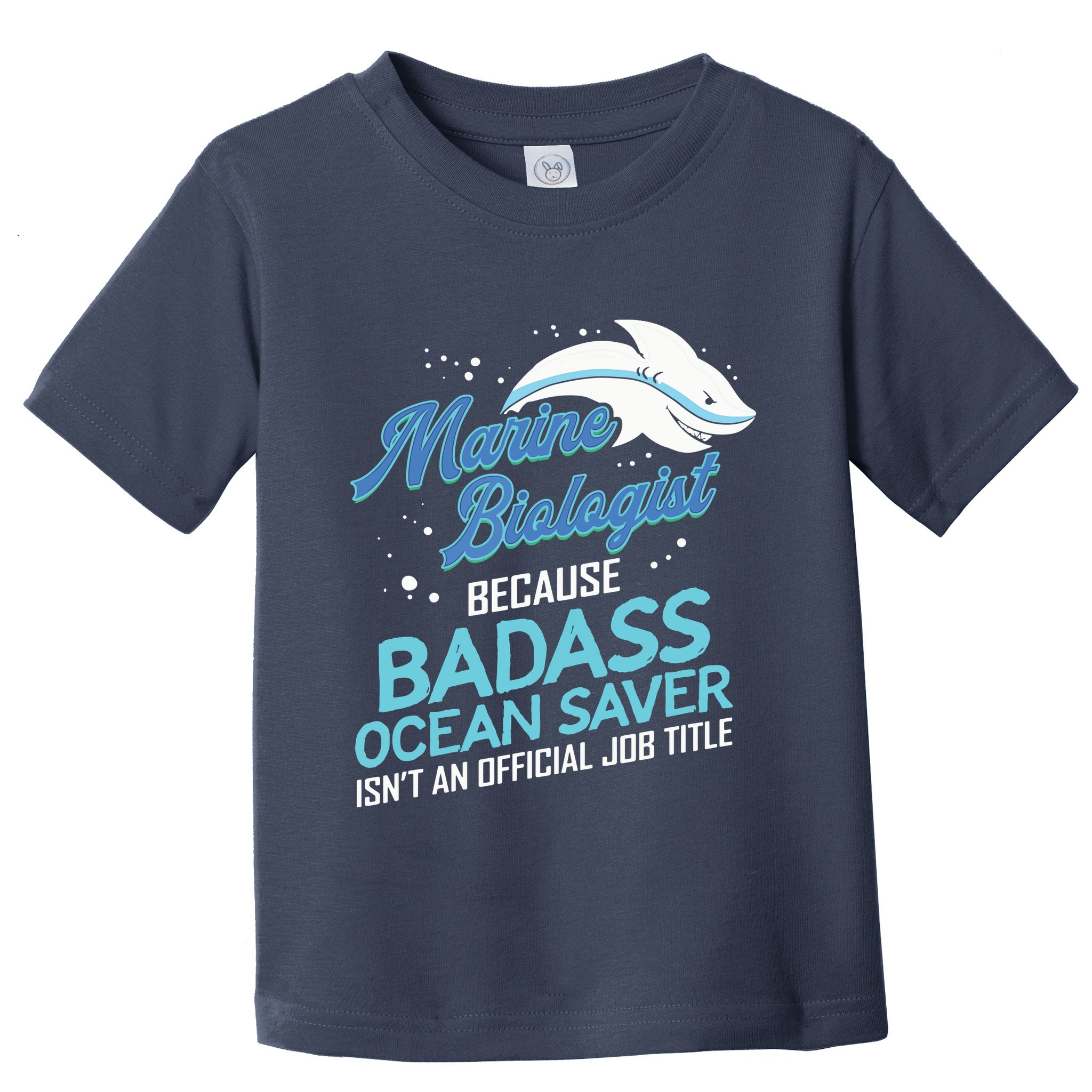 Marine Biologist Gift Marine Biology Ocean Scientist Shark Toddler T-Shirt