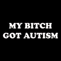 My Bitch Got Autism Drawstring Bag