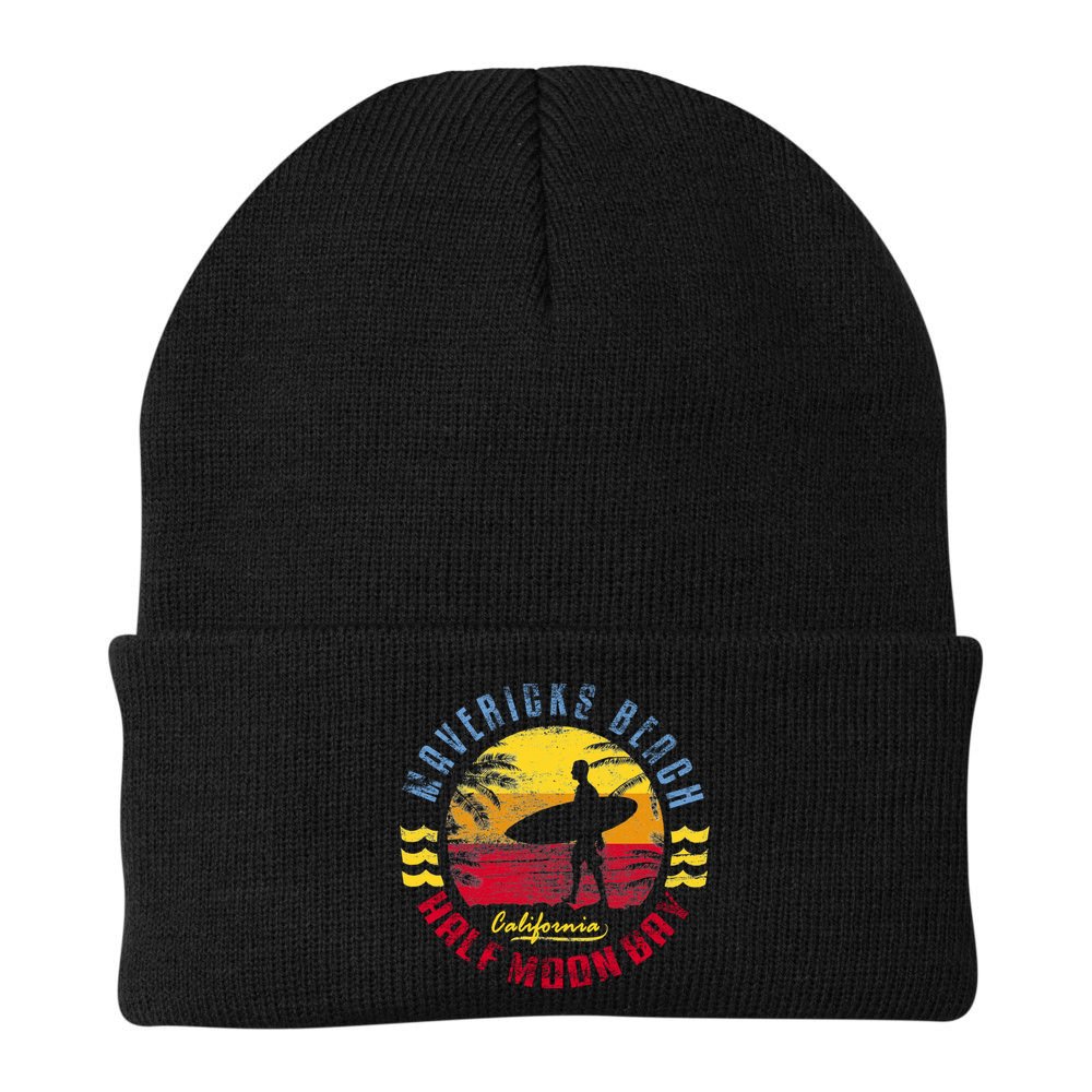Mavericks Beach Gift Surfing Gift Beanie