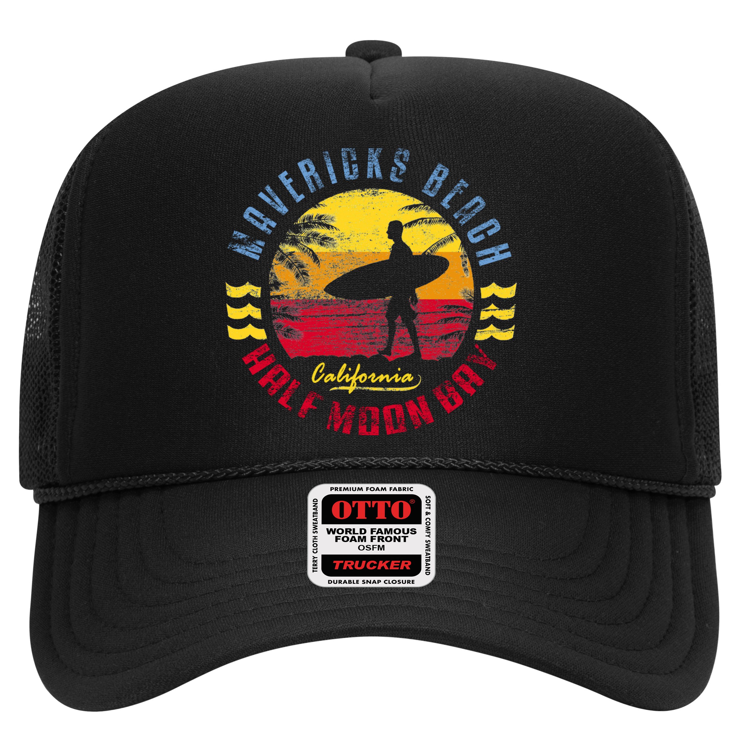 Mavericks Beach Gift Surfing Gift Hat