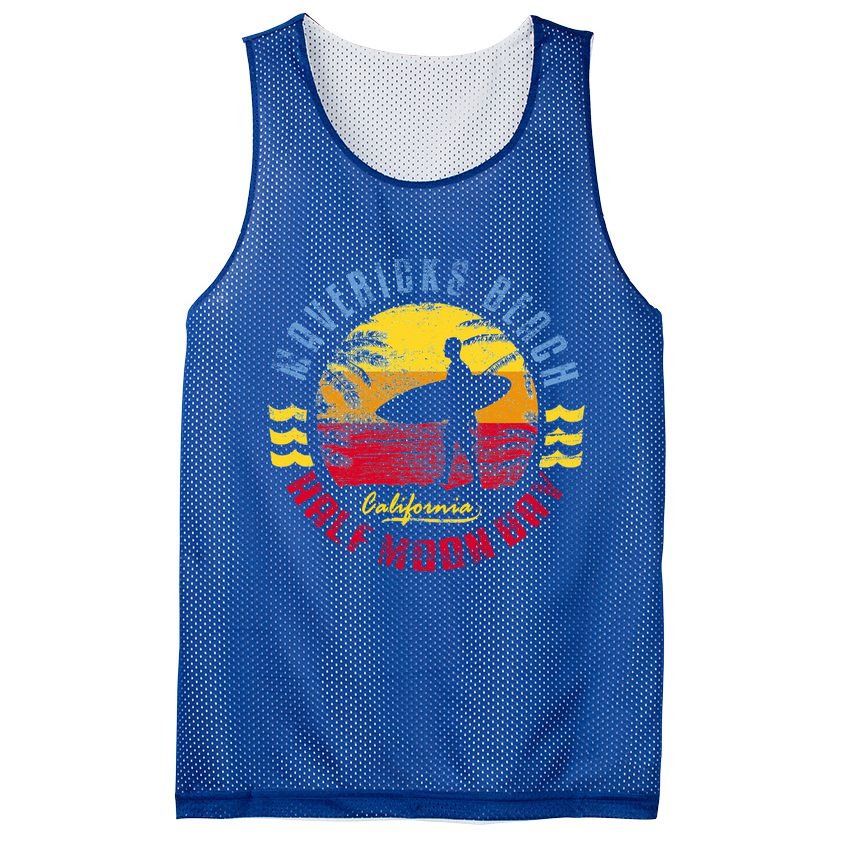 Mavericks Beach Gift Surfing Gift Mesh Reversible Basketball Jersey Tank