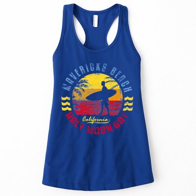 Mavericks Beach Gift Surfing Gift Womens Tank Top