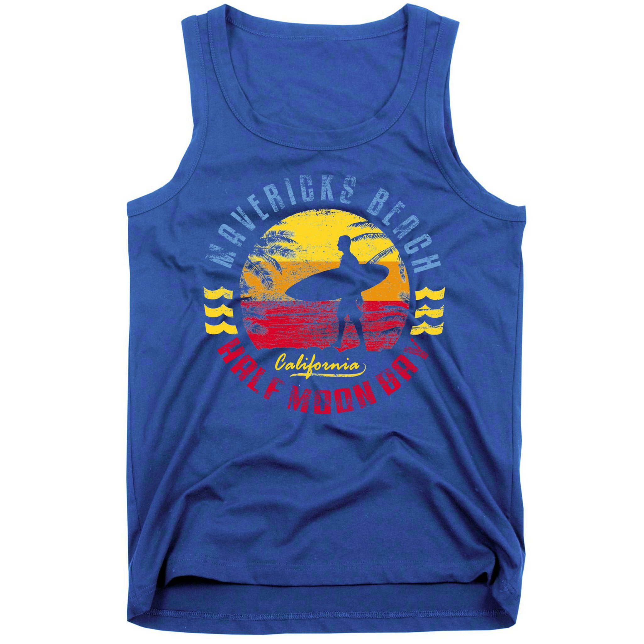 Mavericks Beach Gift Surfing Gift Tank Top