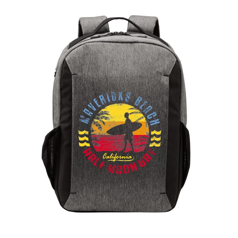Mavericks Beach Gift Surfing Gift Vector Backpack