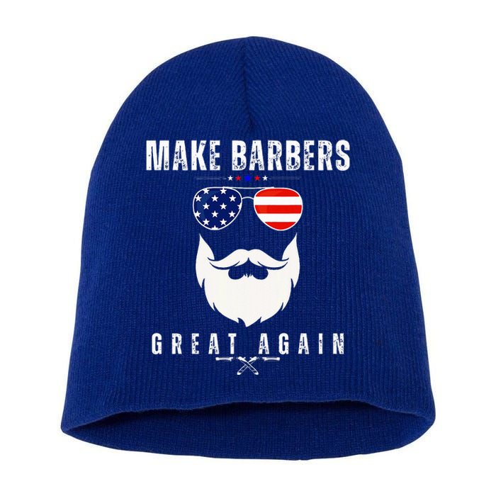 Make Barbers Great Again 2024 For Barbers Short Acrylic Beanie