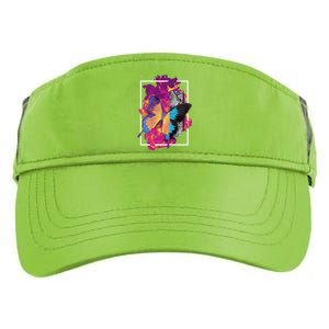 Metamorphosis Butterfly Graphic Adult Drive Performance Visor