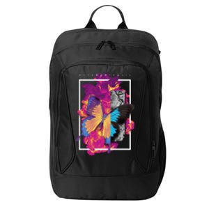 Metamorphosis Butterfly Graphic City Backpack