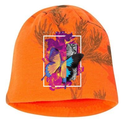 Metamorphosis Butterfly Graphic Kati - Camo Knit Beanie