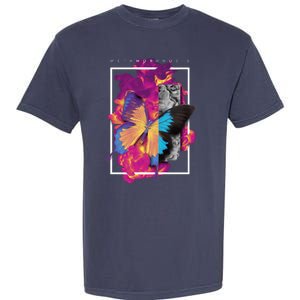 Metamorphosis Butterfly Graphic Garment-Dyed Heavyweight T-Shirt